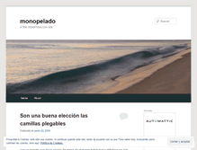 Tablet Screenshot of monopelado.wordpress.com