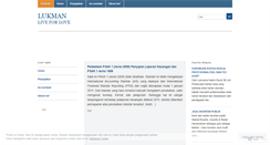 Desktop Screenshot of lukmanulhakimrusdi.wordpress.com