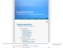 Tablet Screenshot of lundinorient.wordpress.com