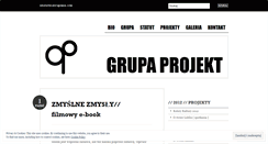 Desktop Screenshot of grupaprojekt.wordpress.com