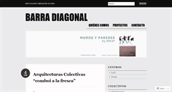 Desktop Screenshot of barradiagonal.wordpress.com