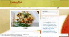 Desktop Screenshot of mariannmat.wordpress.com