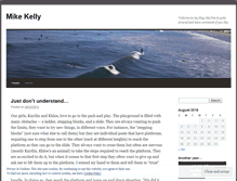 Tablet Screenshot of mikekelly2.wordpress.com