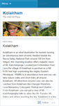 Mobile Screenshot of kolakham.wordpress.com