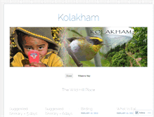 Tablet Screenshot of kolakham.wordpress.com