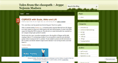 Desktop Screenshot of jeppenejsum.wordpress.com