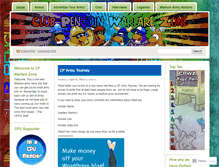 Tablet Screenshot of cpmacentral.wordpress.com