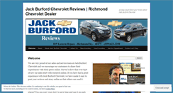 Desktop Screenshot of jackburfordreviews.wordpress.com