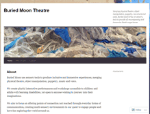 Tablet Screenshot of buriedmoontheatre.wordpress.com