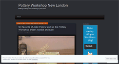 Desktop Screenshot of potteryworkshopnewlondon.wordpress.com