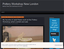 Tablet Screenshot of potteryworkshopnewlondon.wordpress.com