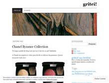 Tablet Screenshot of griteiblog.wordpress.com