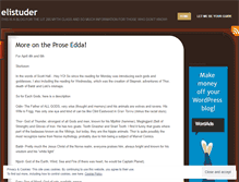 Tablet Screenshot of elistuder.wordpress.com