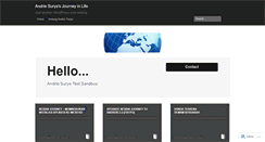 Desktop Screenshot of andriesurya.wordpress.com