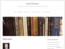 Tablet Screenshot of davehershey.wordpress.com