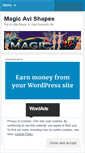 Mobile Screenshot of magicavi.wordpress.com
