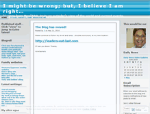 Tablet Screenshot of jaeaa.wordpress.com
