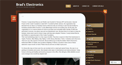 Desktop Screenshot of bradselectronics.wordpress.com