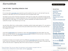 Tablet Screenshot of diarmuiddoyle.wordpress.com