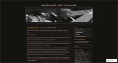 Desktop Screenshot of dromedaryrecords.wordpress.com