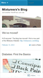 Mobile Screenshot of mixturesrx.wordpress.com