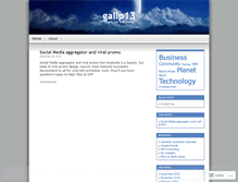 Tablet Screenshot of gallp13.wordpress.com