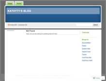 Tablet Screenshot of kathyt1.wordpress.com