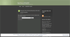 Desktop Screenshot of highwaves.wordpress.com