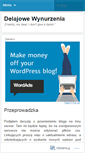Mobile Screenshot of delajati.wordpress.com