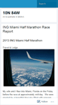 Mobile Screenshot of 10n84w.wordpress.com