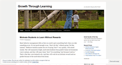 Desktop Screenshot of growththroughlearning.wordpress.com