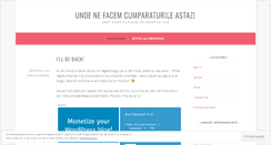 Desktop Screenshot of lacumparaturi.wordpress.com