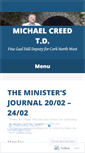 Mobile Screenshot of michaelcreedfg.wordpress.com
