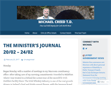 Tablet Screenshot of michaelcreedfg.wordpress.com