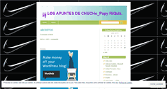 Desktop Screenshot of losapuntesdechucho.wordpress.com