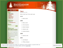Tablet Screenshot of mattyclaus.wordpress.com