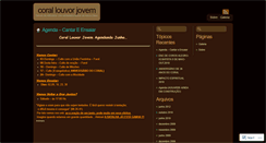 Desktop Screenshot of corallouvorjovem.wordpress.com