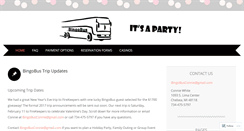 Desktop Screenshot of bingobus.wordpress.com