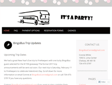 Tablet Screenshot of bingobus.wordpress.com
