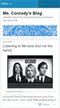 Mobile Screenshot of msconrady.wordpress.com