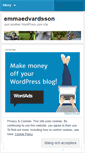 Mobile Screenshot of emmaedvardsson.wordpress.com