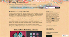 Desktop Screenshot of cheerytrinkets.wordpress.com