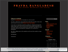 Tablet Screenshot of pravdabangladesh.wordpress.com