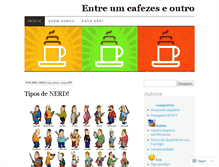 Tablet Screenshot of cafezes.wordpress.com