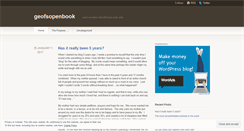 Desktop Screenshot of geofsopenbook.wordpress.com
