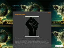 Tablet Screenshot of kidhybrid.wordpress.com