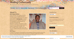 Desktop Screenshot of healingcommunity.wordpress.com