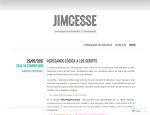 Tablet Screenshot of jimcesse.wordpress.com