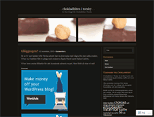 Tablet Screenshot of chokladbiten.wordpress.com