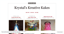 Desktop Screenshot of krystal99.wordpress.com